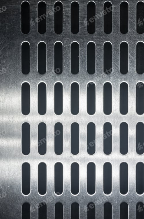 Preview: Stainless Steel Grating With Oblong Holes