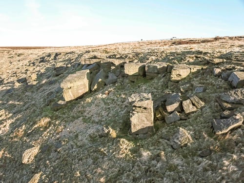 Preview: Aerial View Of Buckstone Edge, Kirklees, West Yorkshire, Uk