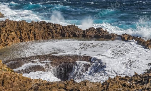 Preview: The Natural Jacuzzi Views Around The Small Caribbean Island Of Curacao