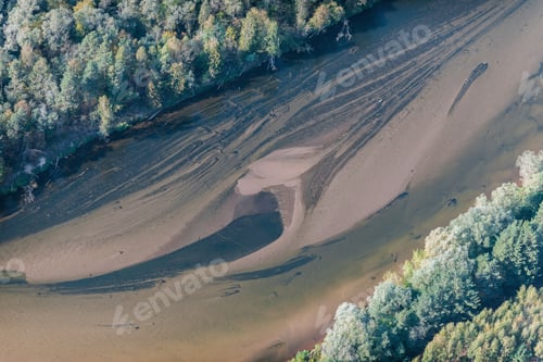 Preview: Aerial View Over The River
