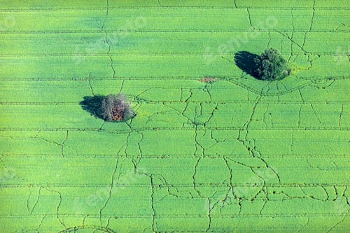 Preview: Aerial View Over The Rural Fields