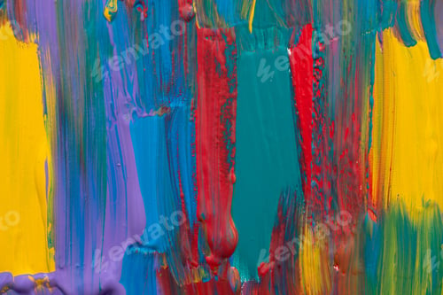 Preview: Abstract Art Background. Hand-Painted Background