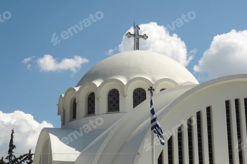 Preview: Main Church In Residential Area Of Marousi District, North Athens, Attica, Greece