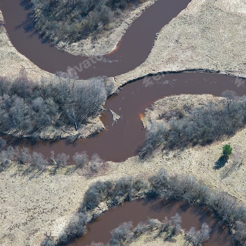 Preview: Aerial View Over The Small River
