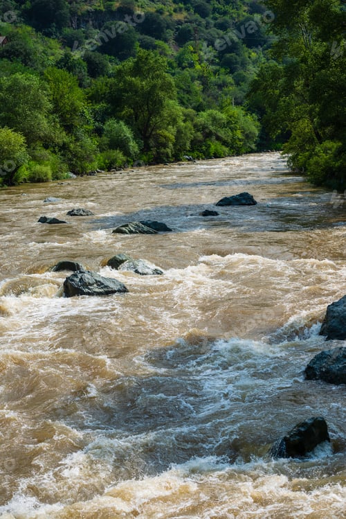 Preview: Nature Landscape With The River Debed, Armenia