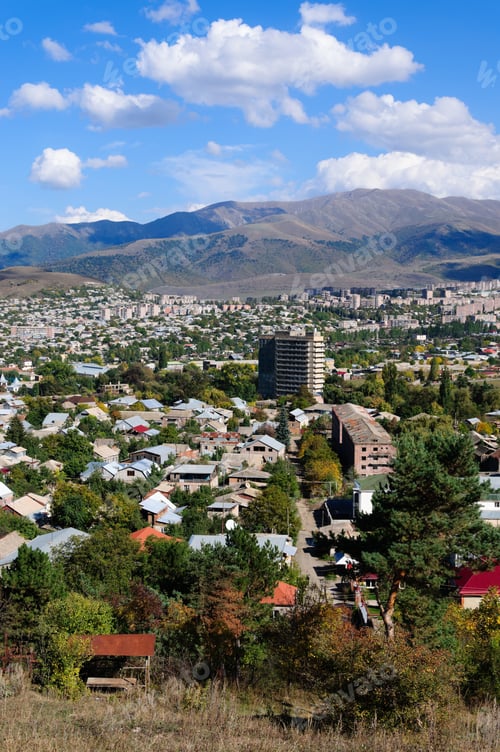 Preview: Above View Of Vanadzor, Armenia