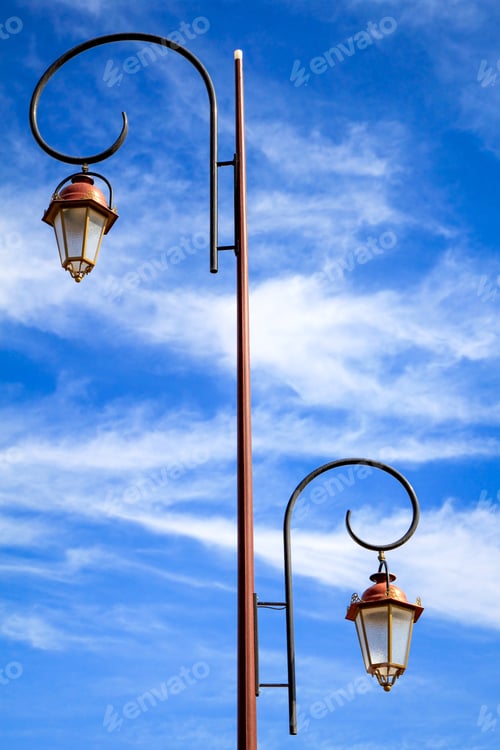 Preview: Street Lamppost On The Street In Ouarzazate, Morocco