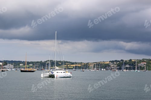 Preview: Boats On The River Fal, Cornwall
