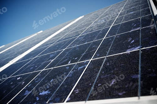 Preview: Detail Of A Photovoltaic Panel For Renewable Electric Production