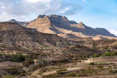 Preview: Landscape In The Highlands Of Lalibela, Ethiopia