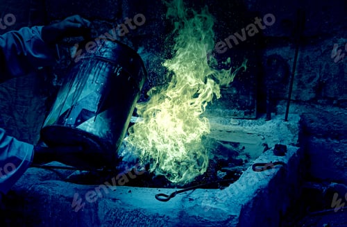 Preview: Extinguishing Flames With Water In The Carbon, Safety Detail