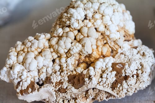 Preview: Beautiful Crystals, Minerals And Stones - Colors And Textures. Image Has Grain Texture Visible On