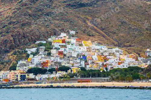 Preview: Teresitas Beach Near Santa Cruz, Tenerife, Canary Islands, Spain