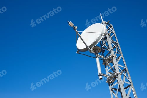 Preview: Telecommunications Tower In Huesca Province, Aragon In Spain.