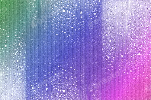 Preview: Abstract Background Of Water Drops. Texture Of Water.