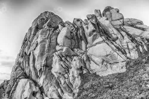 Preview: View Over The Scenic Granite Rocks In Santa Teresa Gallura, Northern Sardinia, Italy