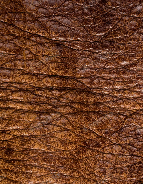 Preview: Old Vintage Genuine Soft Brown Leather Texture Background, Top Layer With Pores And Scratches