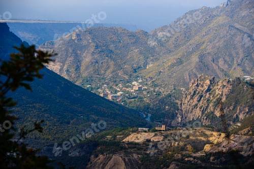 Preview: Amazing Mountain Landscape With Dzagidzor (Tumanian) From Above, Armenia.