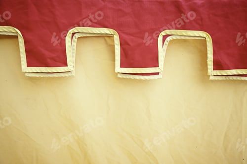 Preview: Old Medieval Decoration, Detail Of An Old Medieval Tent, Background In Detail, Vintage