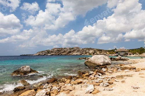 Preview: Blue Bay Beach In Curacao A Caribbean Island In The Caribbean