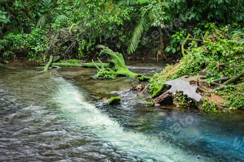 Preview: Rio Celeste A Blue Volcanic River Views Around Costa Rica - Central America