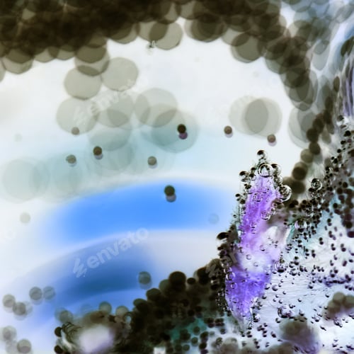 Preview: Abstract Underwater Games With Bubbles And Light
