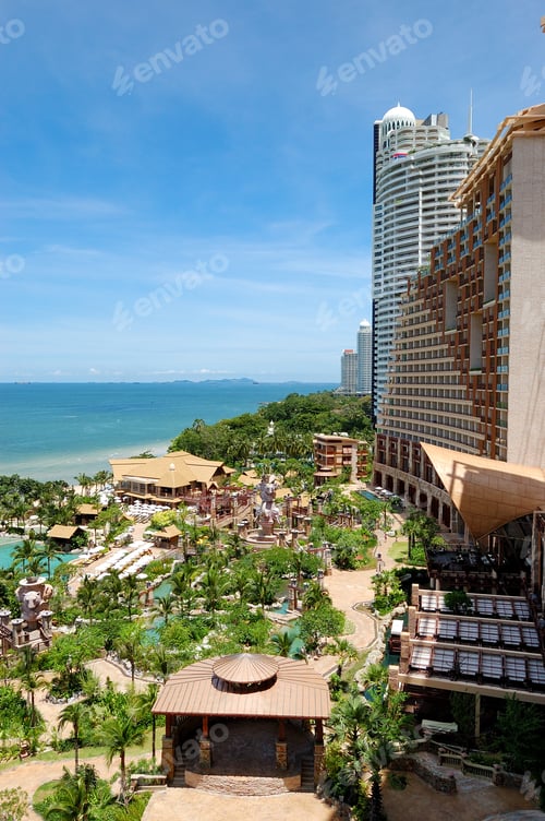 Preview: Beach Of The Modern Luxury Hotel, Pattaya, Thailand