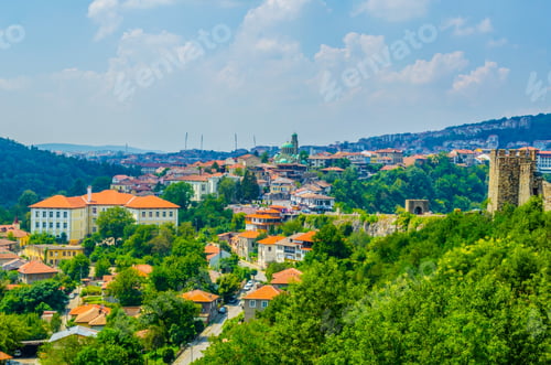 Preview: Aerial View Of Veliko Tarnovo In Bulgaria