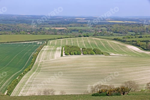 Preview: Fields From Combe Gibbet, Berkshire