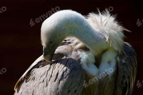 Preview: European Griffon Vulture (Gyps Fulvus Fulvus)