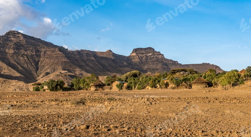 Preview: Landscape In The Highlands Of Lalibela, Ethiopia