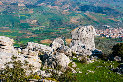 Preview: Picturesque Examples Of Karst Landscape, El Torcal De Antequera Natural Park, Andalusia, Spain