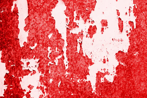 Preview: Metal Wall Protection, Detail From A Closed Metal Ottoman, Security