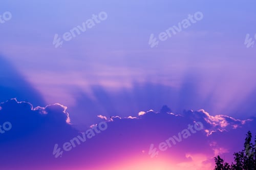 Preview: Rays of Light Bursting Through the Clouds