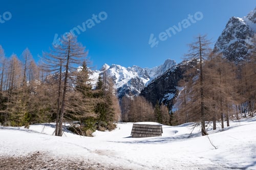 Preview: Vrsic Mountain Pass In Winter