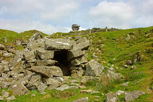 Preview: A Stone Dwelling On Bodmin Moor, A Reconstruction Of The Home Supposed To Have Been Built And Lived