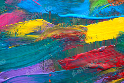 Preview: Abstract Art Background. Hand-Painted