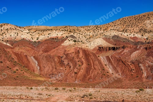 Preview: The Atlas Mountains Near Kasbah Ait Ben Haddou, Morocco