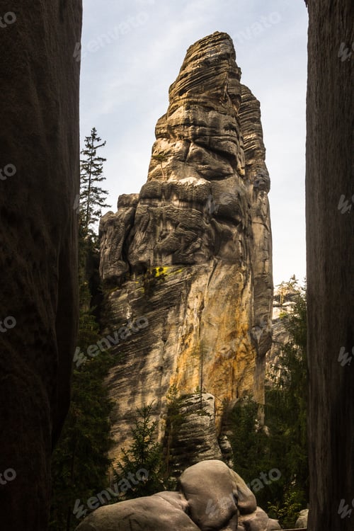 Preview: National Park Of Adrspach,Teplice Rocks. Rock Town. Czech Republic