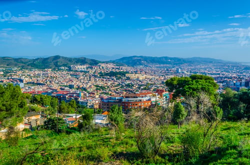 Preview: Aerial View Of Barcelona, Spain