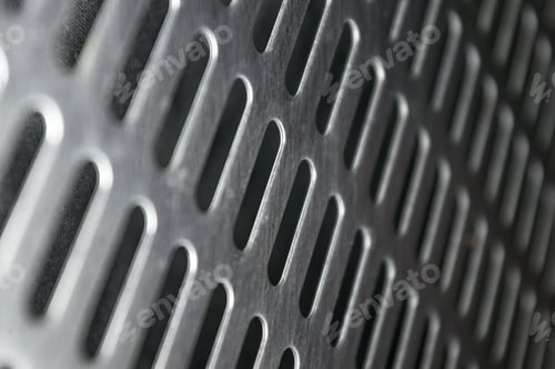 Preview: Stainless Steel Grating With Oblong Holes