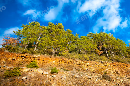 Preview: Amazing Landscape View Of Doxa Lake In Korinthia Area In Peloponnese In Greece
