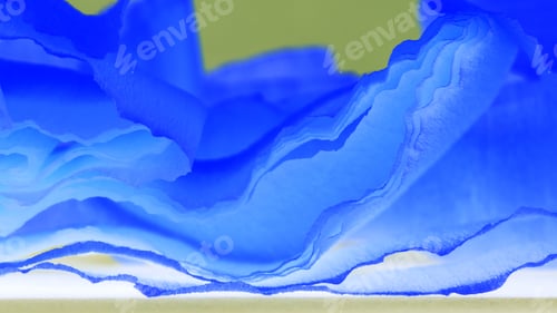 Preview: Colorful Abstract Composition With Crepe, Lights And Shadows