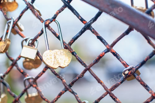 Preview: Love Lock On The Bridge In Paris