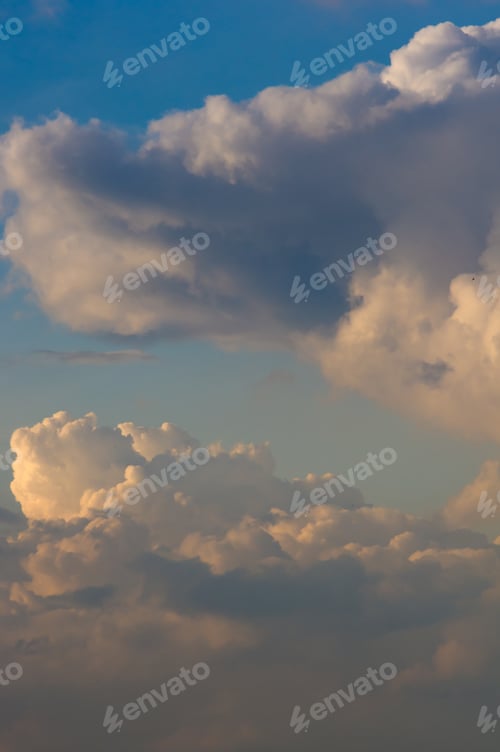 Preview: Landscape With Dramatic Light - Beautiful Golden Sunset With Saturated Sky And Clouds.