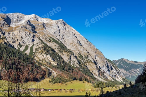 Preview: Austria, Greater Ahornboden In Autumn