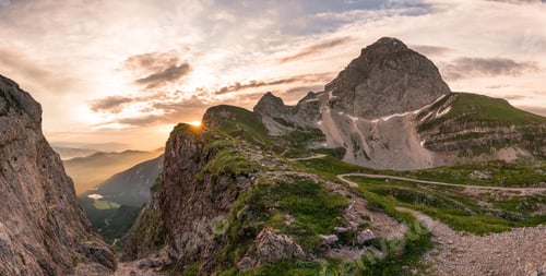 Preview: Sunrise At The Mangart Mountain