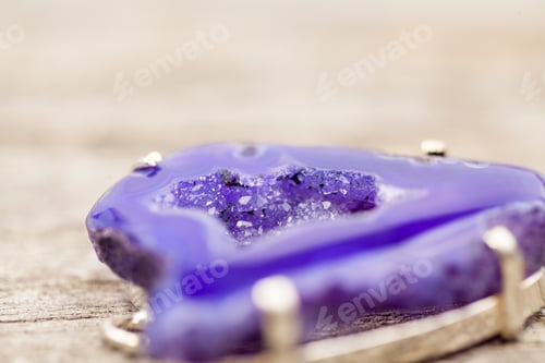 Preview: Agate- Beautiful, Colorful Slices And Texture With Silver