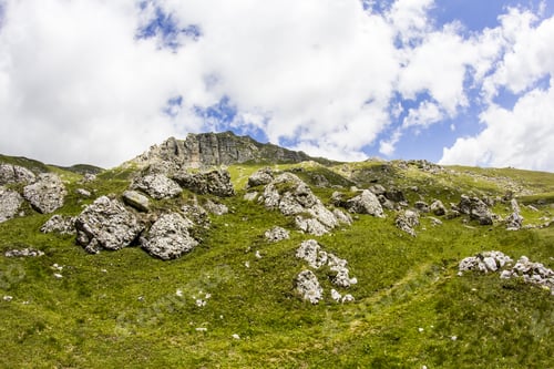 Preview: Landscape With Rocks From Bucegi Mountains, Part Of Southern Carpathians In Romania