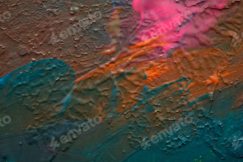 Preview: Abstract Art. Hand-Painted Background. Self Made.